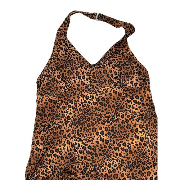 Islander one Piece Women's Size 10 Animal Print Bathing Suit - Picture 8 of 10
